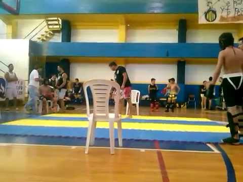 Sebastian Rojas- Primera Exhibicíon Kick Boxing