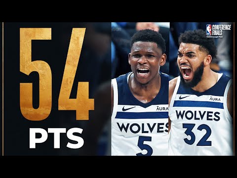 Edwards (29 PTS) & Towns (25 PTS) Help Keep Timberwolves' Season Alive! May 28, 2024