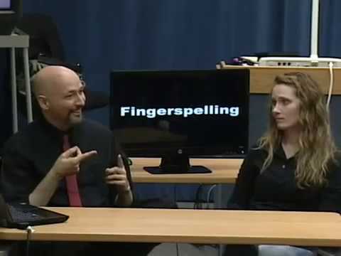 American Sign Language ASL Linguistics Part 01