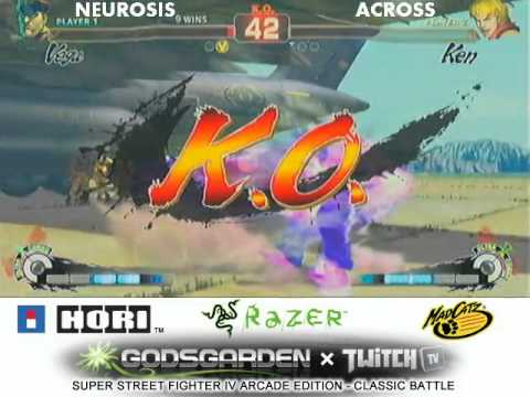 Shungoku Neurosis (Dictator) vs Across (Ken) - Godsgarden Classic Battle