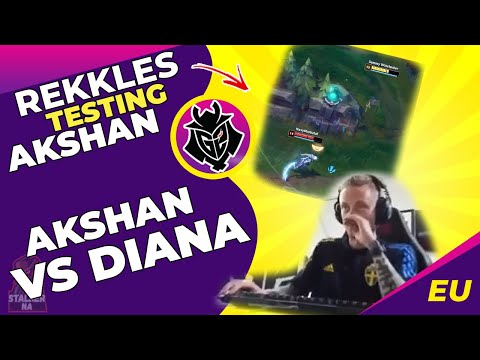 G2 Rekkles Showing His Akshan Skills 🤫