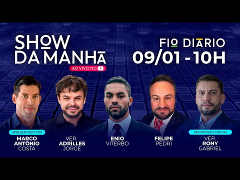 SHOW DA MANHÃ: URGENTE - MORAES É DENUNCIADO POR MEDIDA CONTRA BOLSONARO - 09/01/2026