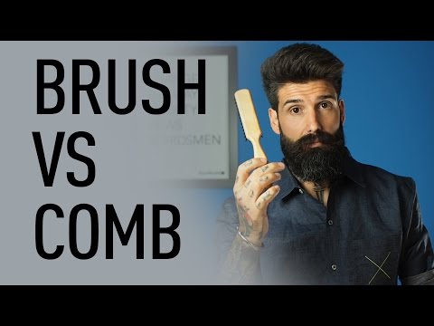 Beard Brush vs Beard Comb | Carlos Costa