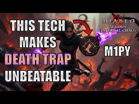 THE FASTEST SPEEDFARM BUILD - Hit & Run Death Trap Rogue Diablo 4 Season 10 Infernal Chaos