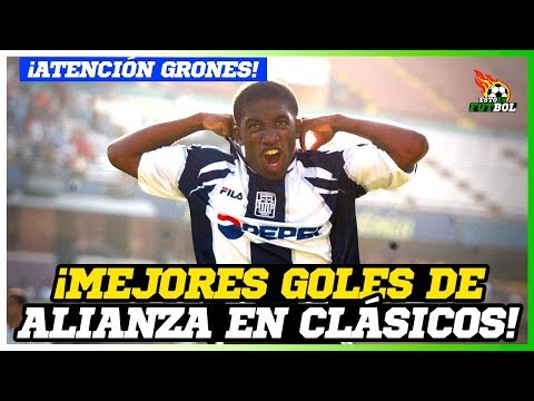 10 MEJORES goles de ALIANZA LIMA que hicieron sufrir a UNIVERSITARIO (Clásicos)