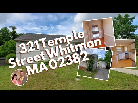 321 Temple Street Whitman MA 02382 | Great Home For The Auto Enthusiast Or Contractor 🏎🏡
