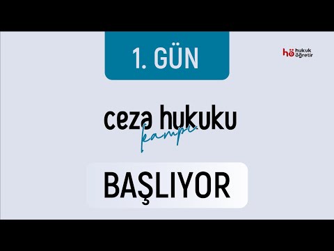 Ceza Hukuku KAMPI Başlıyor - Murat AKSEL