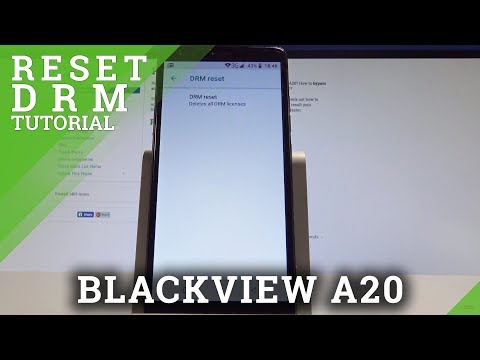 How to Reset DRM in BLACKVIEW A20 - Delete All Licences / Clear Credentials