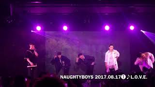 노티보이즈 NAUGHTYBOYS 2017.08.17❶♪L.O.V.E. KR.ver.