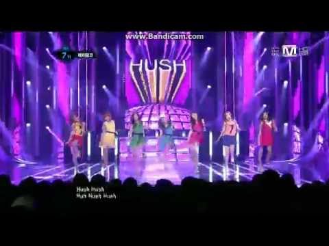 120517 A-PINK - HUSH LIVE MCOUNTDOWN