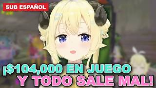 ¡$104,000 EN JUEGO y todo sale mal! Watame en R.E.P.O. #2 [Sub Español] [Hololive]