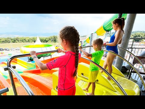 🎢 AQUAPARKUL ARSENAL 🤩 Familia Melimi la TOBOGANELE cu APĂ 🌊