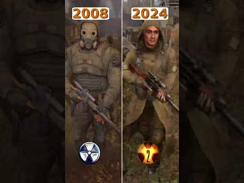 ☢️ STALKER Clear Sky is HELL 🔥 2008 vs 2024 #Shorts #Stalker2 #games #youtubeshorts #vs #funny