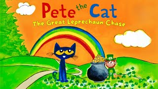 PETE THE CAT, THE GREAT LEPRECHAUN CHASE (St. Patrick’s Day Kids Read Aloud) gameplay video by erincervelli, 7:38 duration