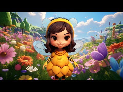 MELINDA AND THE WONDERFUL LITTLE BEES!  The Secret of Honey - An Adventure in the Valley of Flowers!