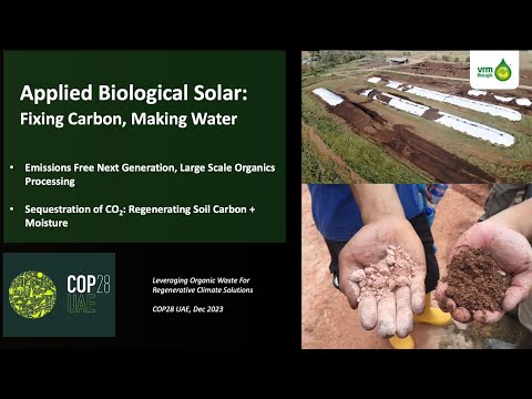 VRM Biologik Presentation at COP28 UAE