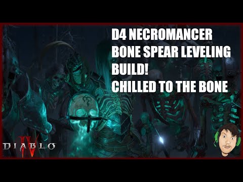 Diablo 4 Bone Spear Necromancer Leveling Build. No Minions Needed!