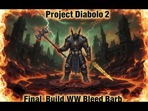 PD2 - Season 12: WW Bleed Barb Final Gear Showcase + Demo Maps