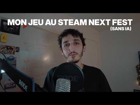 La démo de mon jeu (sans IA) au Steam Next Fest
