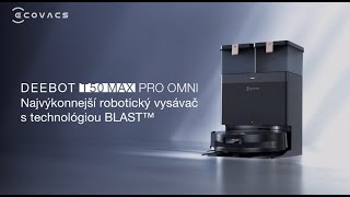 Ecovacs Deebot T50 Max Pro Omni Black