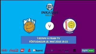 Leikur Fram og Leiknis í beinni á Fram TV.