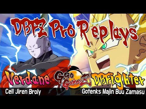 DBFZ verdane vs DBFighter 【Dragon Ball FighterZ】 Pro replays