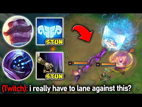 WE FOUND THE MOST OP BOT COMP (BLOCK SPELLS AND AUTOS) - League of Legends
