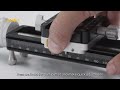 NiSi Quick Adjustment Macro Focusing Rail NM-200S with 360 Degree Rotating Clamp