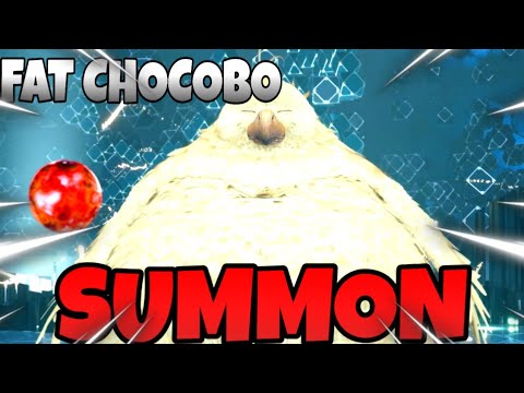 FAT CHOCOBO SUMMON Final Fantasy VII Remake