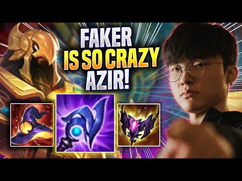 FAKER IS SO CRAZY WITH AZIR! - T1 Faker Plays Azir MID vs Jayce! | Season 2023