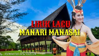 Download lagu Lirik Lagu Manari Manasai Kalimantan Tengah mp3 Download lagu Lirik Lagu Manari Manasai Kalimantan Tengah mp3
