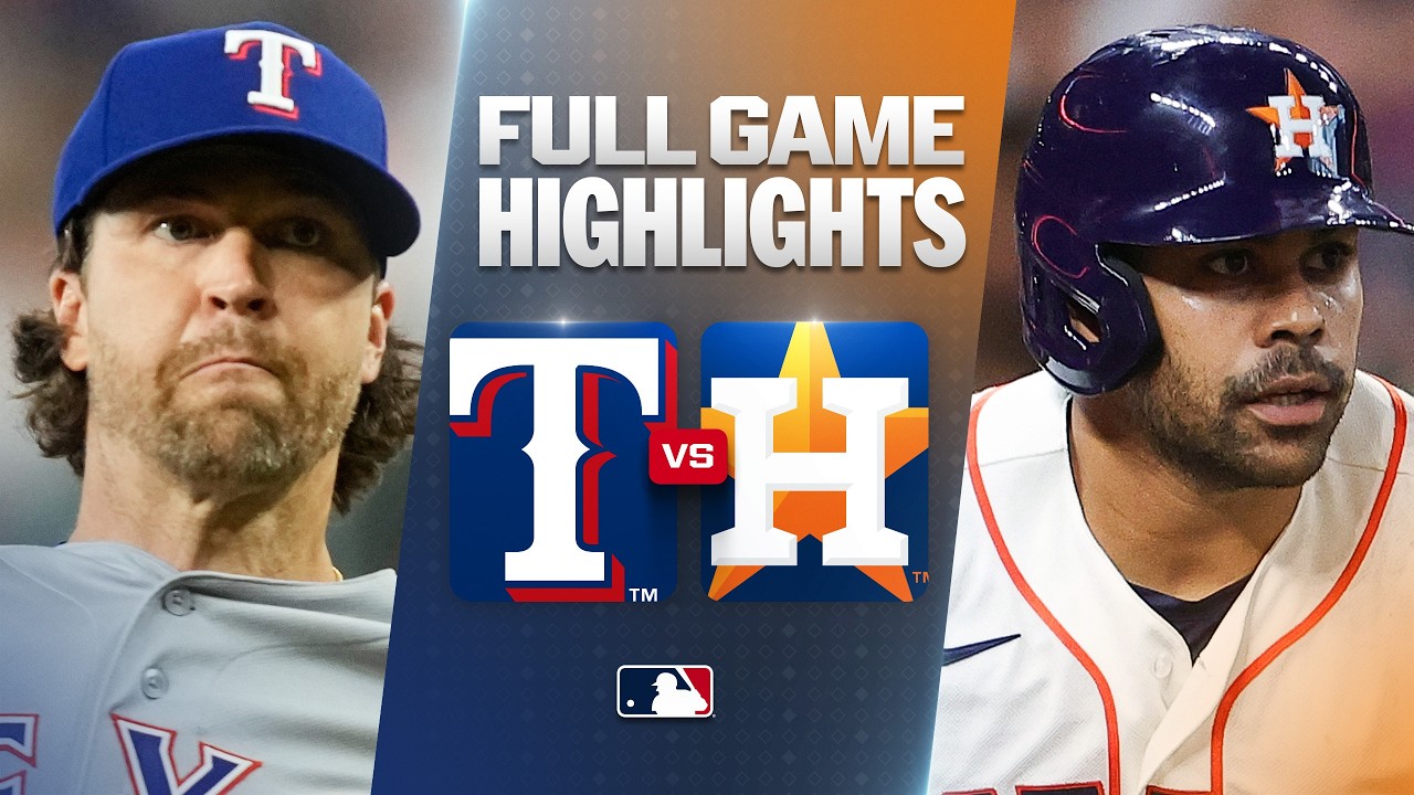 RANGERS vs. ASTROS: Official Full Game Highlights (August 1) | 2026 MLB Season