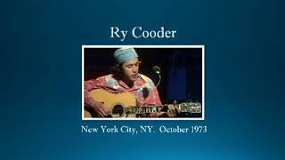 【TLRMC072】 Ry Cooder October 1973.