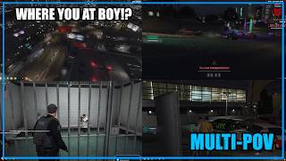 Admin Saab Hunt Down a Hacker Who Gunned Down Half the City - MultiPOV | Nopixel GTARP