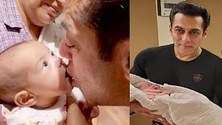 Salman Khan Playing With Niece Ayat Sharma Khan Cute Video
