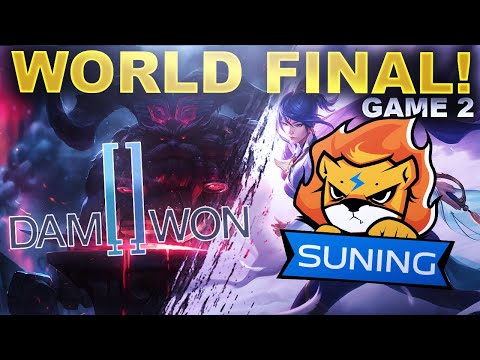 THIS GAME WAS NUTS! Damwon Vs Suning - GAME 2 | League of Legends