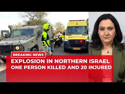 Explosion in northern Israel kills one and injures around 20 others