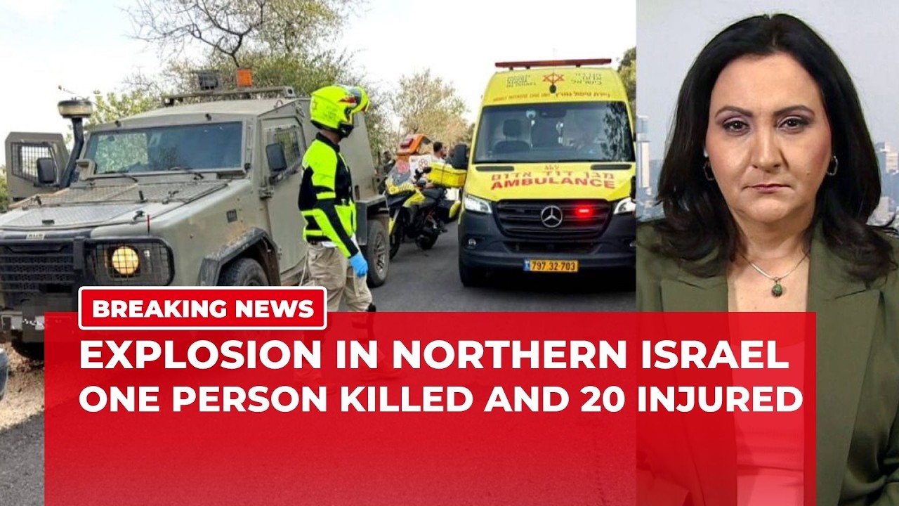 Explosion in northern Israel kills one and injures around 20 others