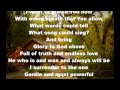 Saviour to Me - Kerrie Roberts with Lyrics 