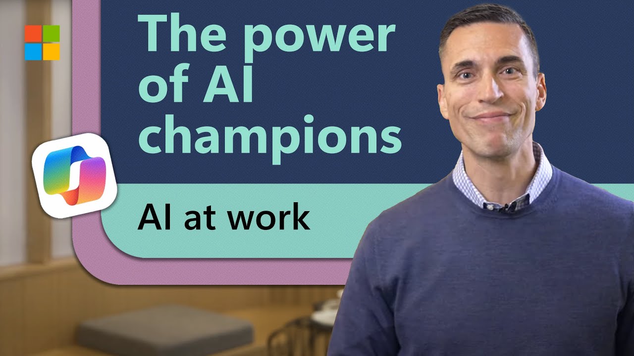 How to create AI champions in your organization | AI at work with Jared Spataro