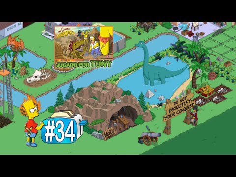 Los Simpson Springfield "Tostadora viajera, Cap.34 - El pirata animatrónico y el cañón" por Tony