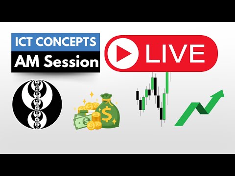 ICT Concepts - Live Tape Reading New York AM Session 🚨
