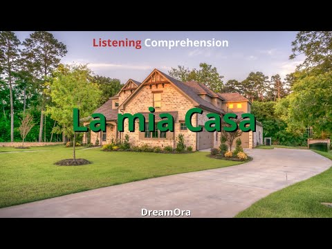 La mia casa |A1 BEGINNER| Listening Comprehension Practice - Online Italian Learning