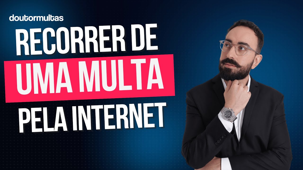 COMO RECORRER DE UMA MULTA DE TRÂNSITO PELA INTERNET! [ATUALIZADO 2025]