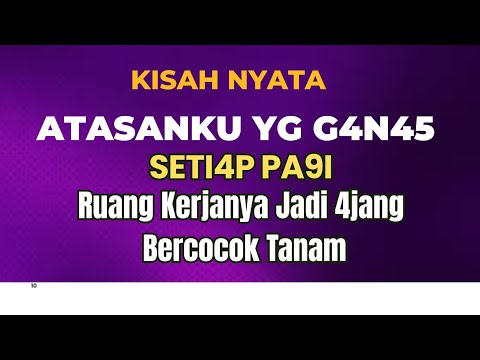 Atasanku Mengajakku Lembur, Tapi Bukan untuk Kerja || Cerita Dewasa yang Bikin Merinding
