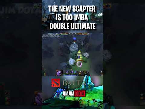 this new scepter is too imba double ultimate #dota2 #shorts