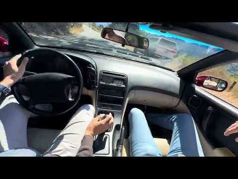 1993 Nissan 300zx 5speed test drive & track San Francisco California