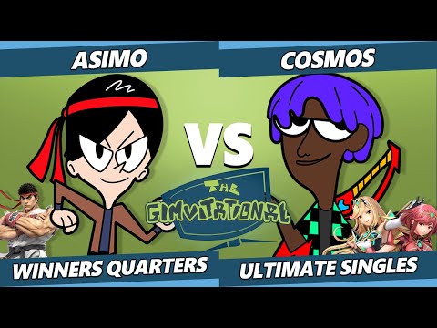 Gimvitational Winners Quarters - Asimo (Ryu) Vs. Cosmos (Pyra Mythra) SSBU Smash Ultimate Tournament