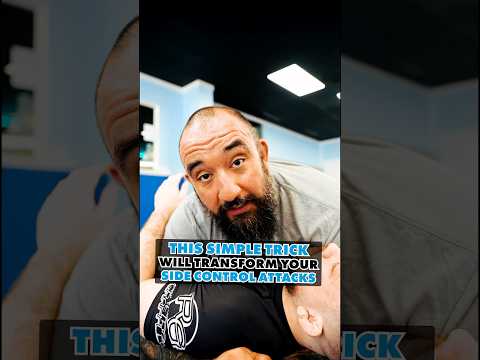 This simple trick will transform your side control attacks in BJJ! #bjj #jiujitsu #martialarts