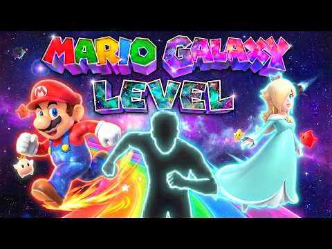 Immersive Interactive Warm Up | SUPER MARIO GALAXY MOVIE RUN | Easy Daily Routine | Full Body #4